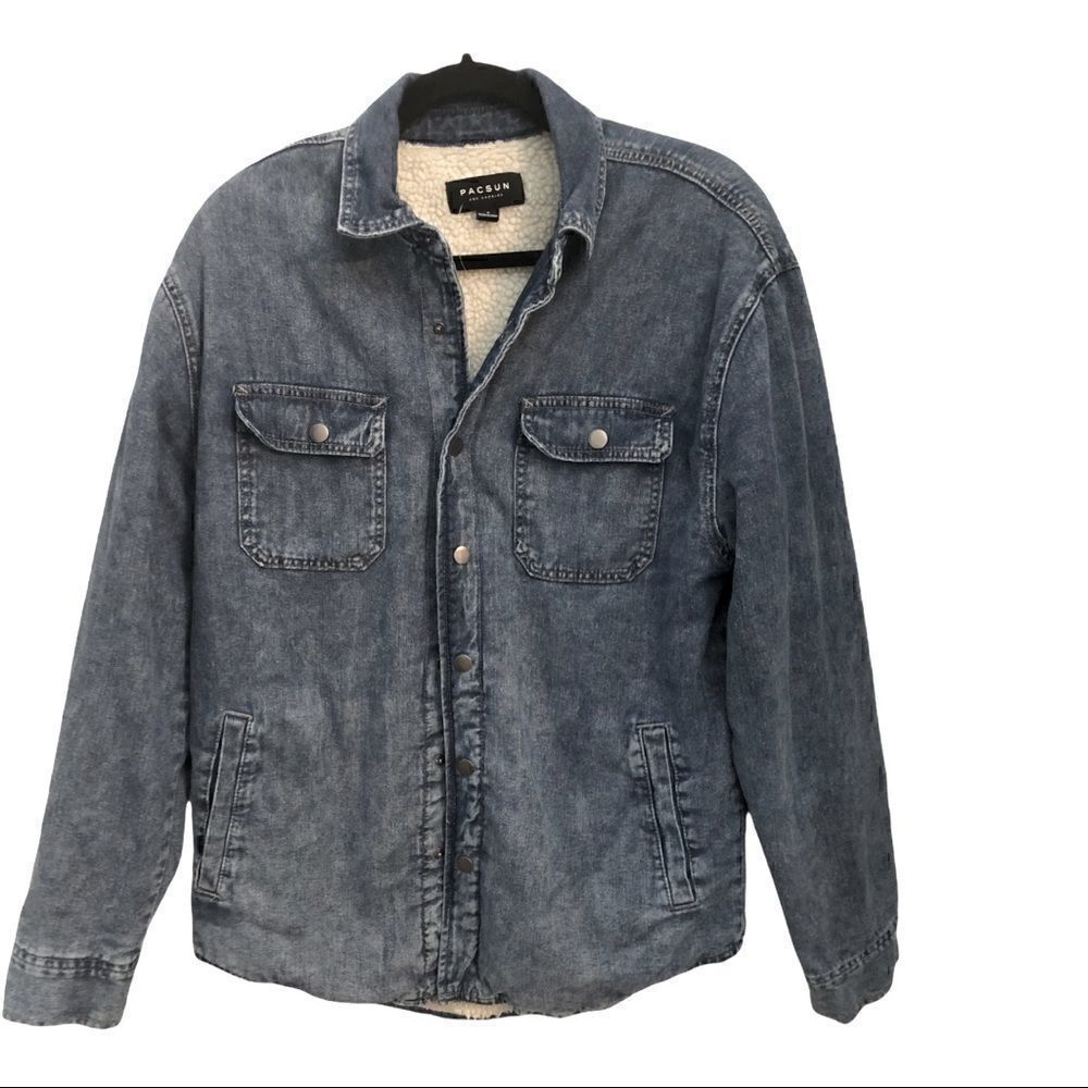 Trucker jacket, Sherpa lined 